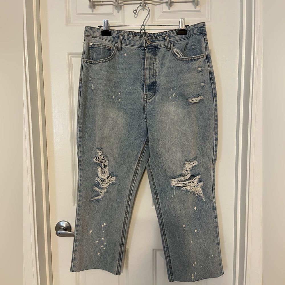 No Boundaries Straight Wide Leg Jeans